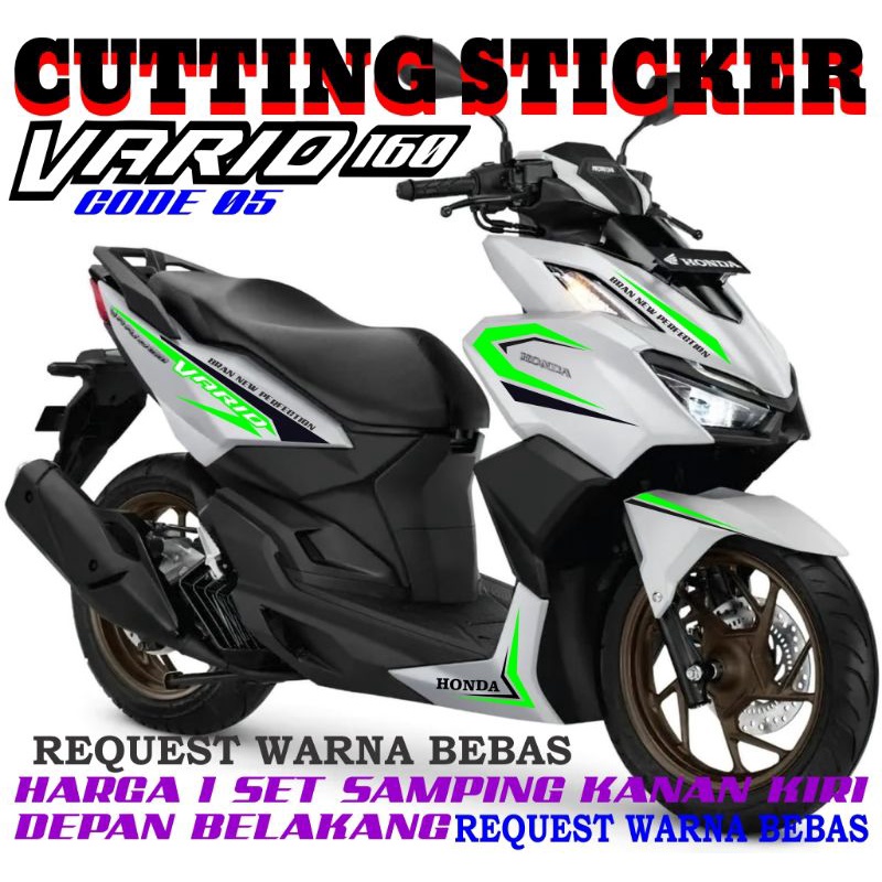 cutting sticker vario 160,sticker variasi vario 160,sticker custom vario 160