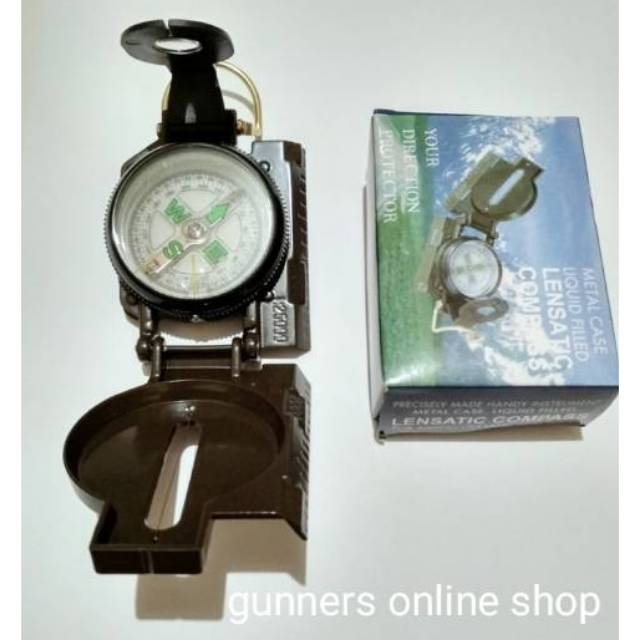 Kompas UNISTAR  kompas Bidik lensatic army