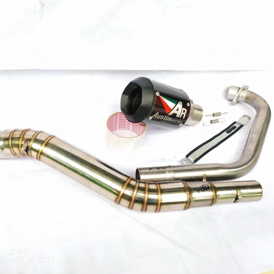 Knalpot AR AUSTIN RACING Short Carbon R15 - CB150R - CBR150