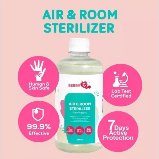 Berry C - Air and Room Sterilizer (Liquid Fogging Refill) 500ml