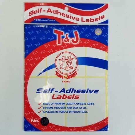 

TJ Labels Tom & Jerry / T&J No. 100