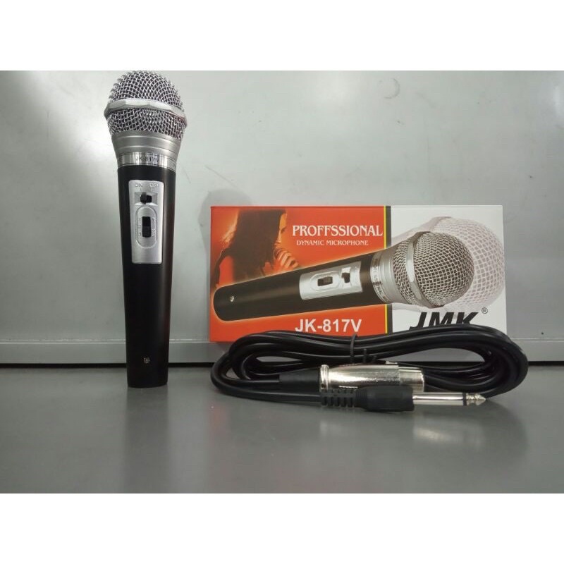 MIC KARAOKE DYNAMIC KABEL PLUS VOLUME Mikrofon JMK JK817V