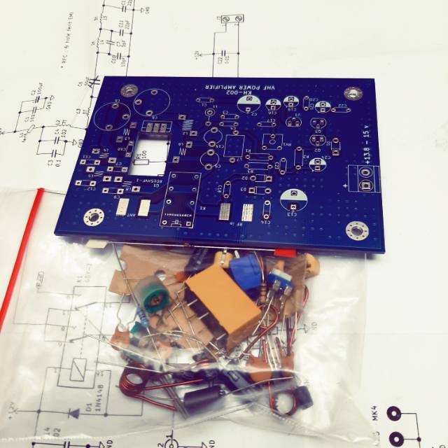 Kit booster VHF 144 Mhz 15W tanpa final