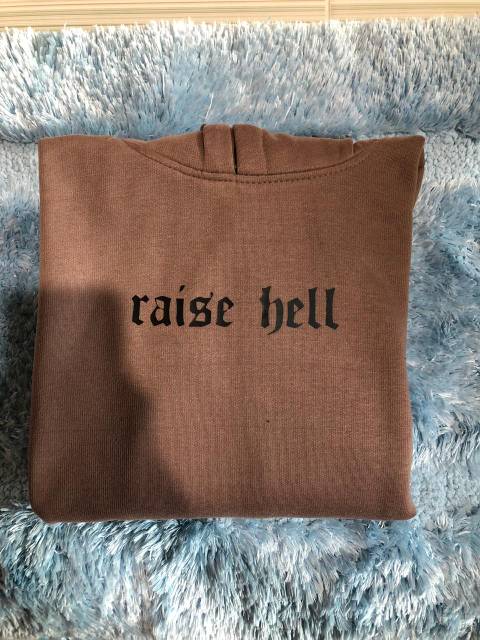 HOODIE RAISE HELL Size M - XXXL