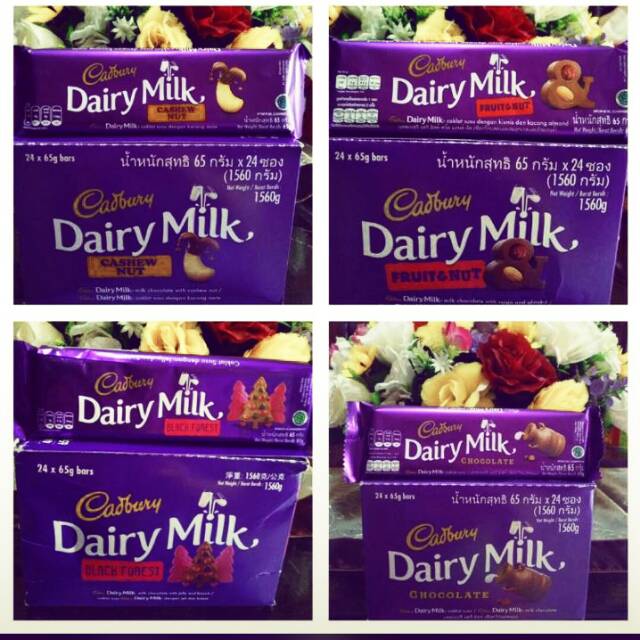 

Coklat Cadbury 62gr