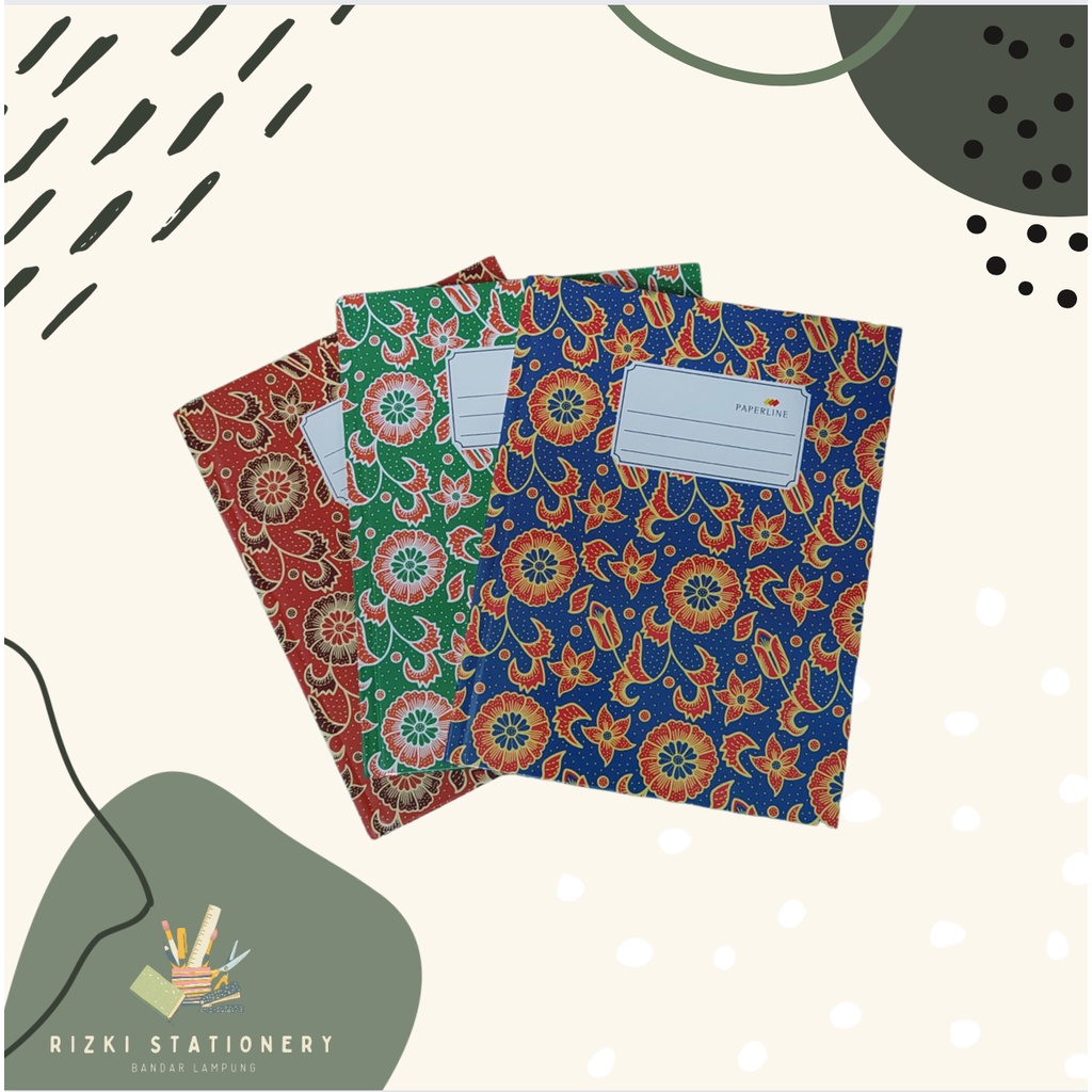 

Buku Quarto / Kwarto Hardcover Paperline / Okey Kiky isi 100