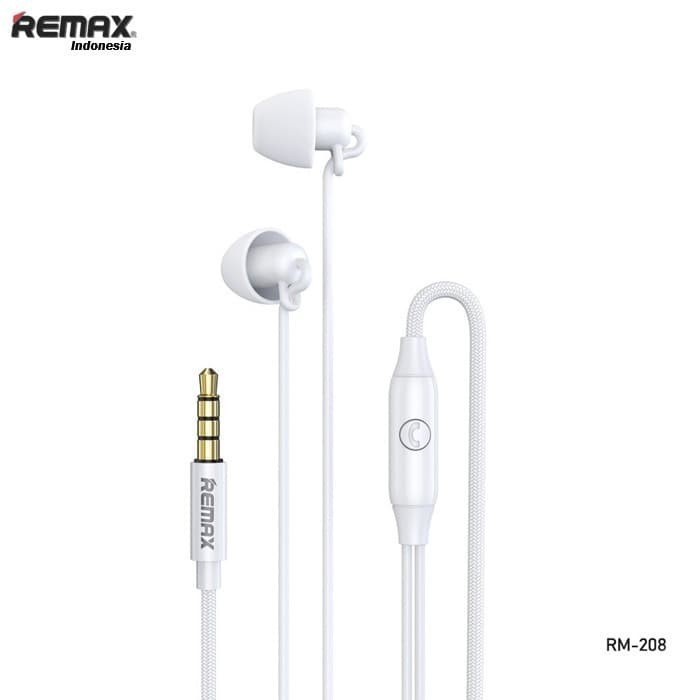 Remax Sleep Silicone Wired Earphone RM-208