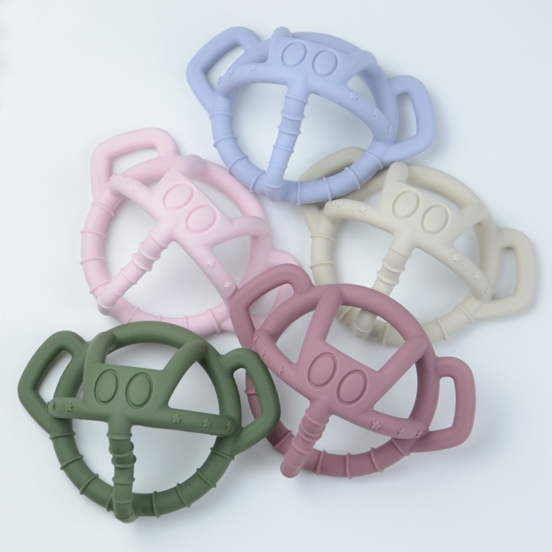 Mary Mainan Teether Bayi Newborn Bahan Silikon