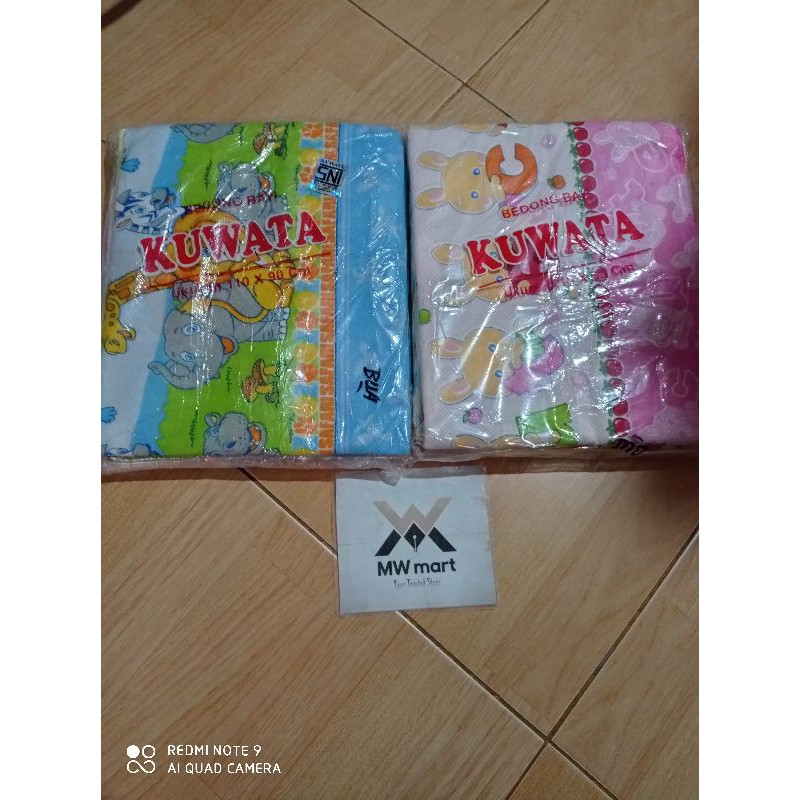 6pcs Bedong bayi flanel kuwata 110 x 90 cm