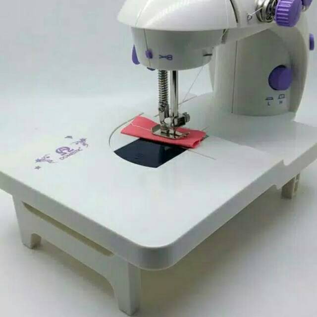 (1.2kg) MESIN JAHIT PORTABLE 202 + LAMPU / MINI SEWING MACHINE