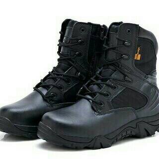 [PROMO] Sepatu Tactical 8 Inch Army Tactical Boots / Tactical HITAM &amp; COKLAT 8&quot;