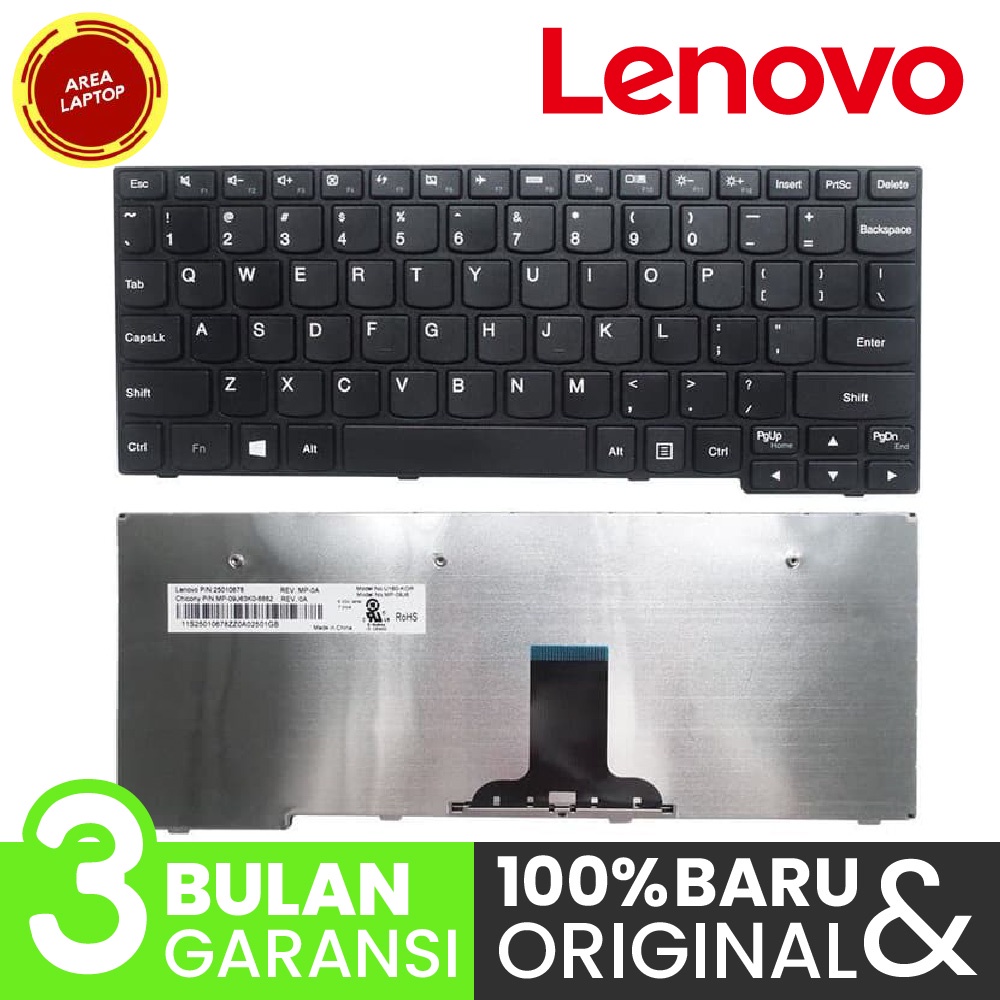 Keyboard Lenovo IdeaPad E10-30 S205 S10-3 S10-3S S105 S100 S110 Kabel Pendek