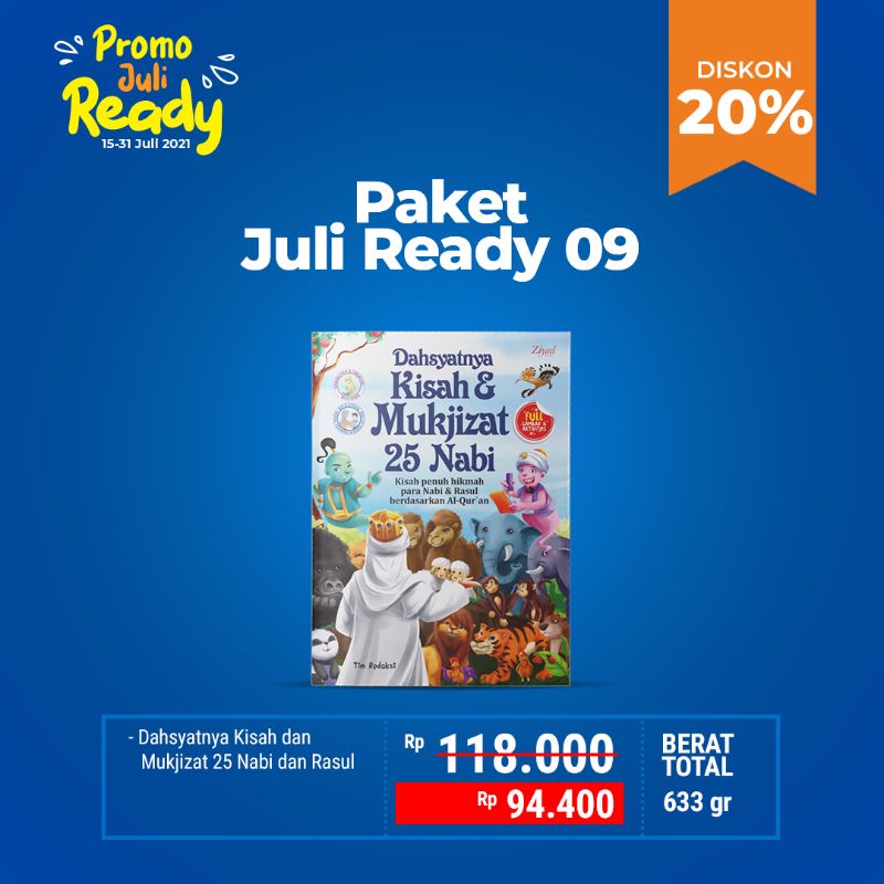 BUKU ZIYAD DAHSYATNYA KISAH 25 NABI DAN RASUL PROMO