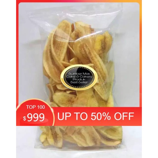 

Makanan Ringan Snack KERIPIK PISANG KEPOK 250gr / KERIPIK PISANG GURIH / KERIPIK PISANG RENYAH Terima kasih,,,