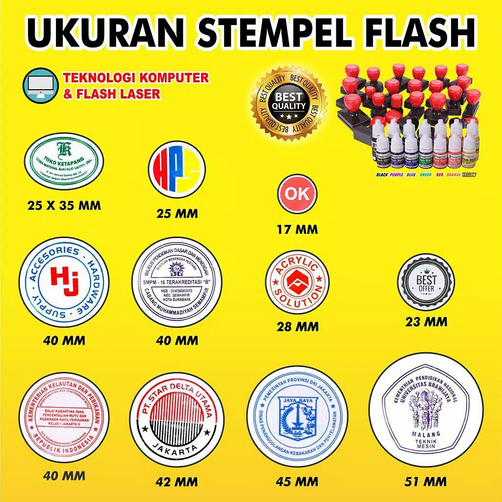 Stempel Gratis Tinta I Paket Hemat, stample flash I stemple logo, dokter, perawat, bidan, onlineshop