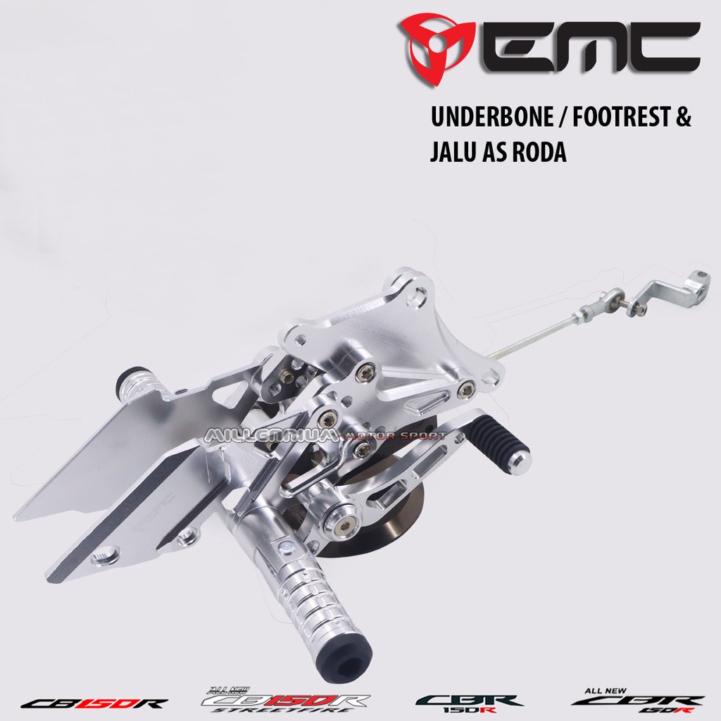 UNDERBONE / FOOTREST CB150R/NEW CB150R/NEW CBR 150R/CBR 150 - EMC