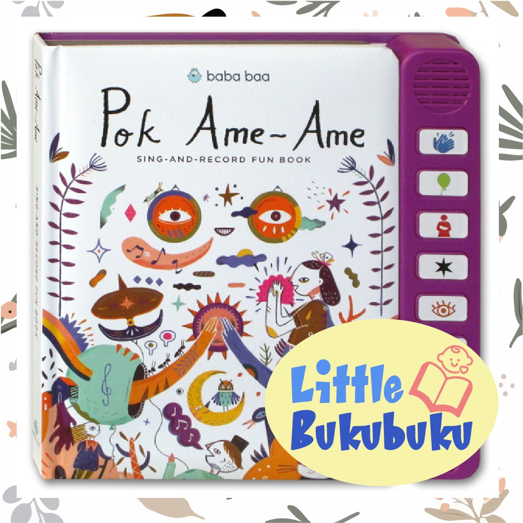 Pok Ame-Ame Sound Book | Buku Edukasi Bayi & Anak | LittleBukuBuku