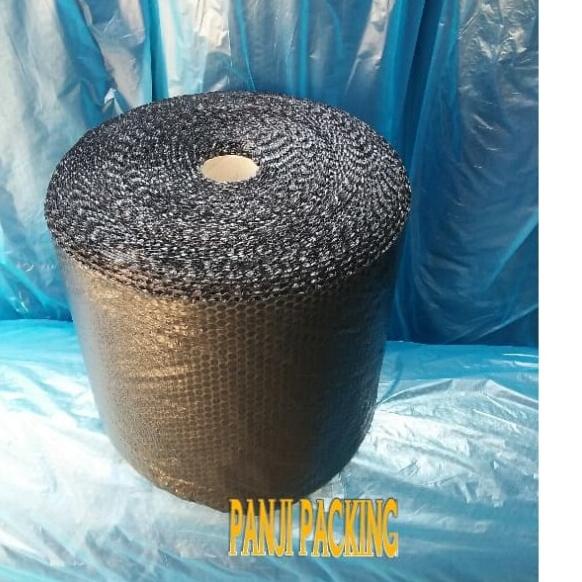 

✬ Bubble wrap Hitam 40cm x 50m plastik bublewrap roll Bandung babel kuat ➸