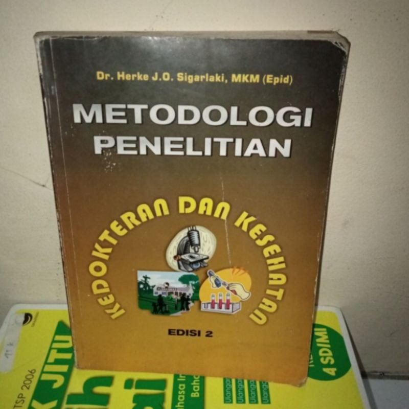 Jual BUKU ORI METODOLOGI PENELITIAN KEDOKTERAN DAN KESEHATAN EDISI 2 ...