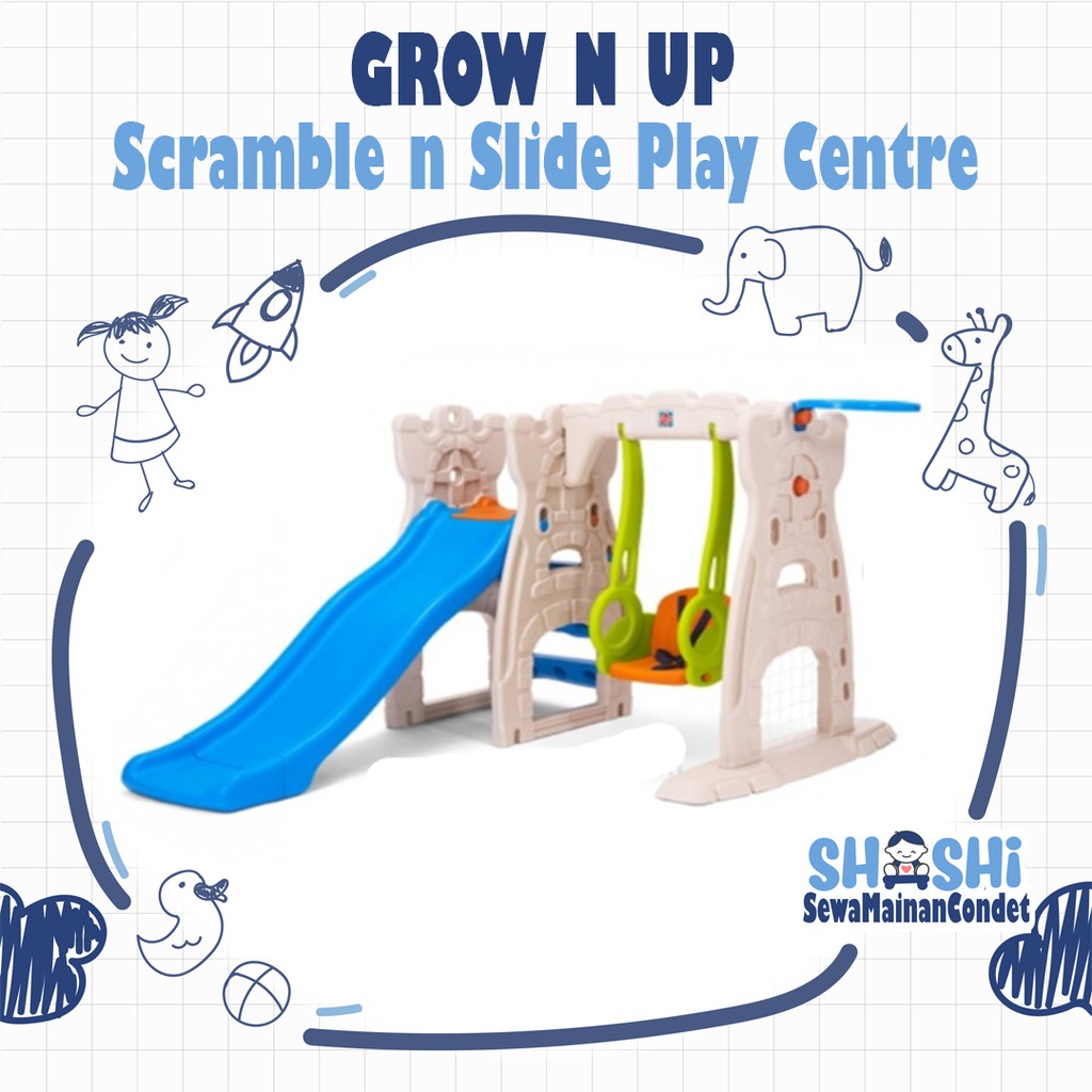 Sewa  Grow n Up Scramble n Slide Play Centre