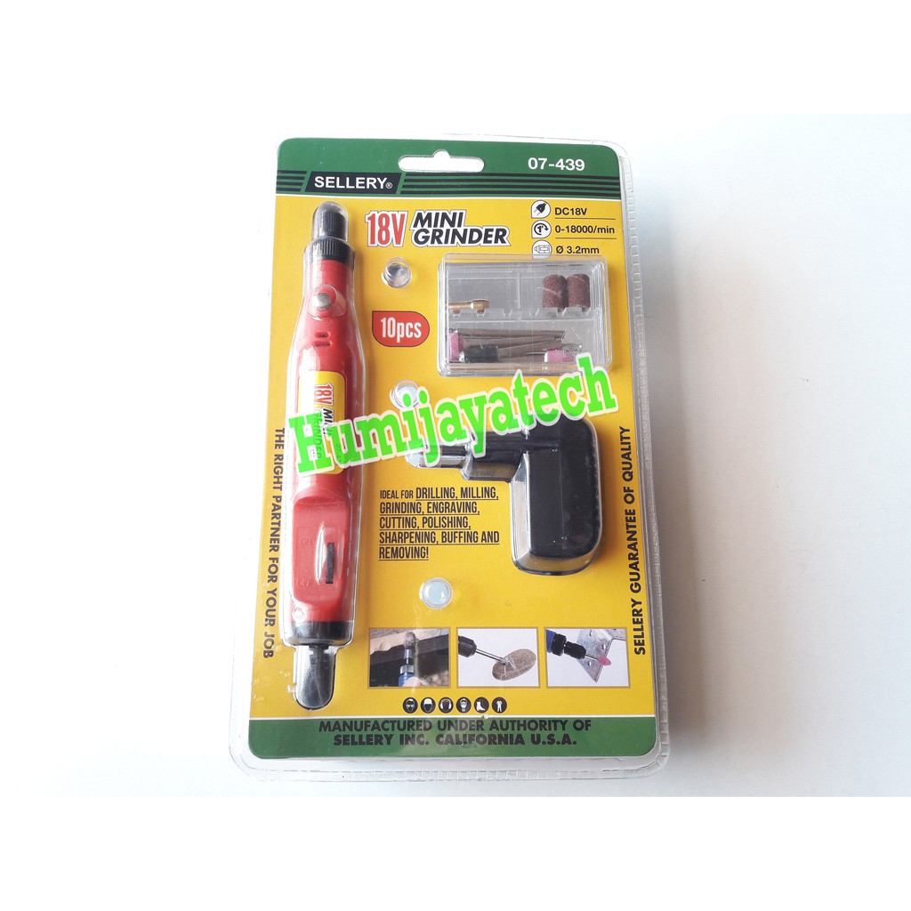 Mini die Grinder 07-439 Sellery / Mini Die Grinder / Alat Ukir Elektrik / Mini Grinder Sellery