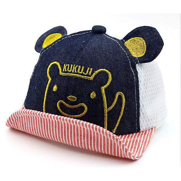 Topi Anak Cewek Kekinian Happy Ear Bear Hat