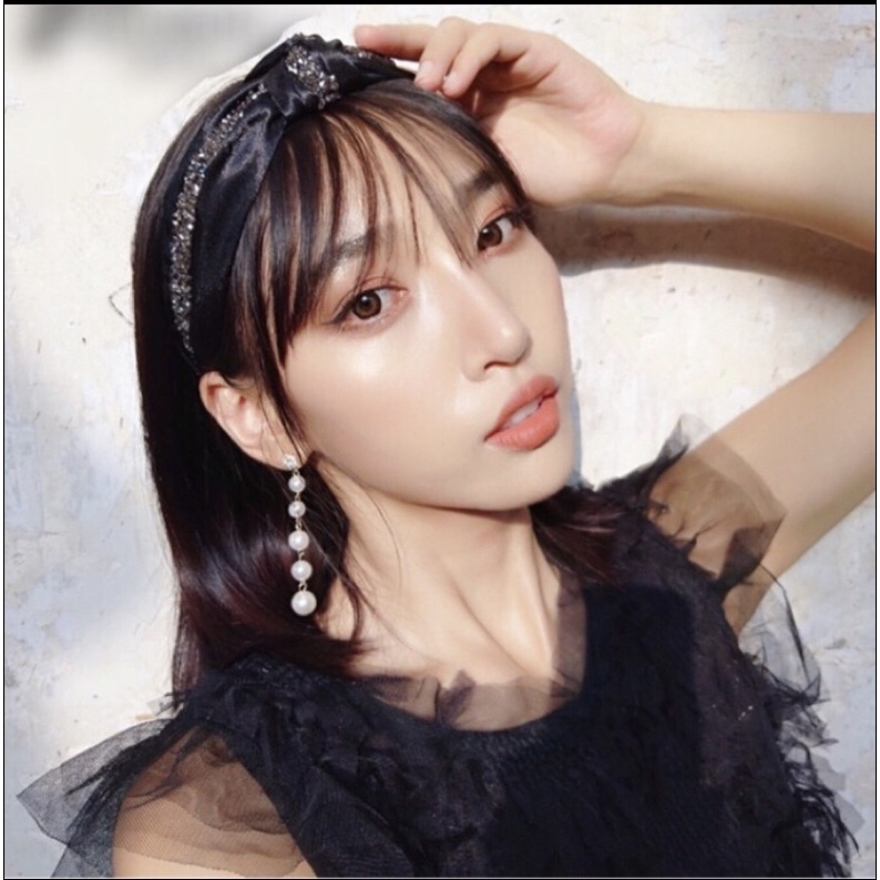 BANDO BANDANA HEADBAND HEADPIECE ASESORIS AKSESORIS KOREA WANITA DEWASA LUCU HIASAN IKAT RAMBUT