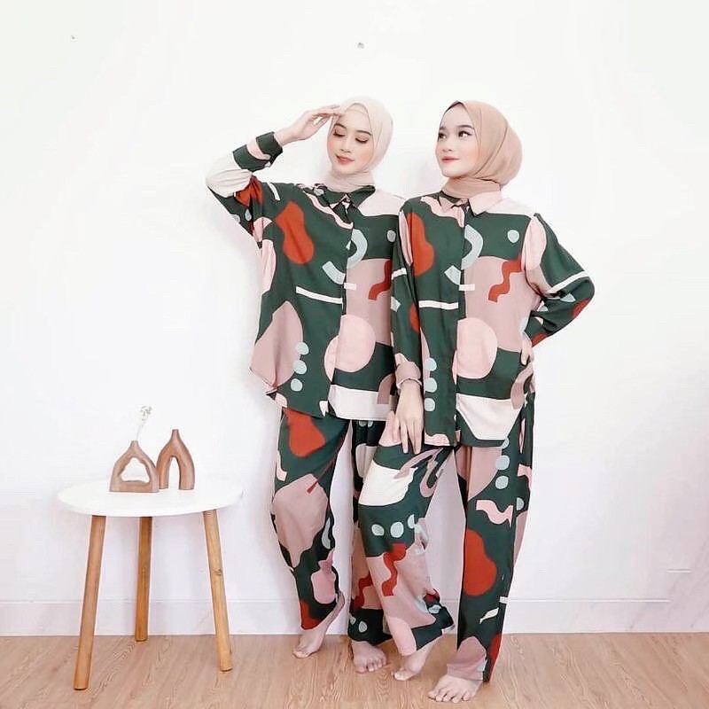 JIDA ONE SET / SETELAN NAJMA RAYON