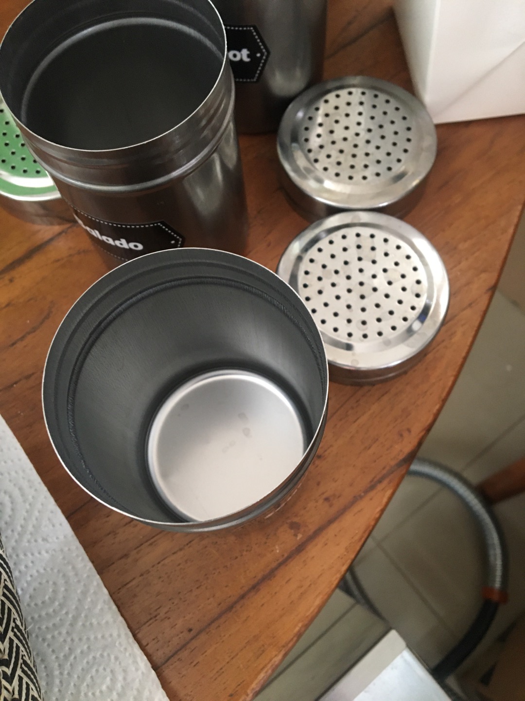 Homemaster Tempat Bumbu Lada/garam/merica Stainless Single Use Large Tbs41003l