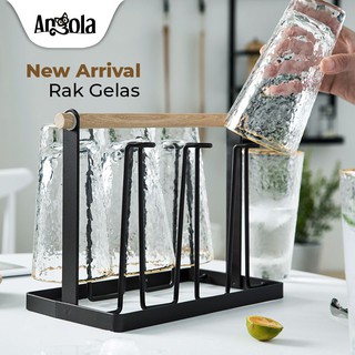 Rak Gelas Gantung G06 Cup holder Rak Cangkir Tiriskan Rak Gelas Gantung G06 Cup holder Rak Cangkir Tiriskan