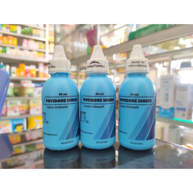 POVIDONE IODINE povidon 60ml KIMIA FARMA KF