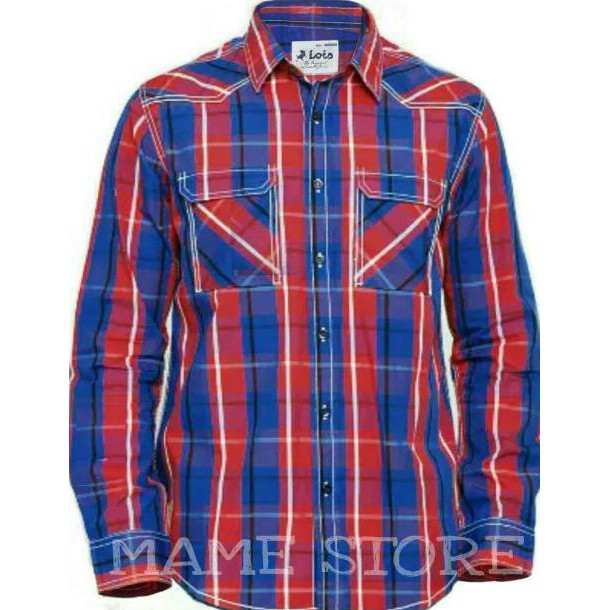 Laris Kemeja Denim Pria Ukuran Jumbo✅ Kemeja Lois Original Murah
