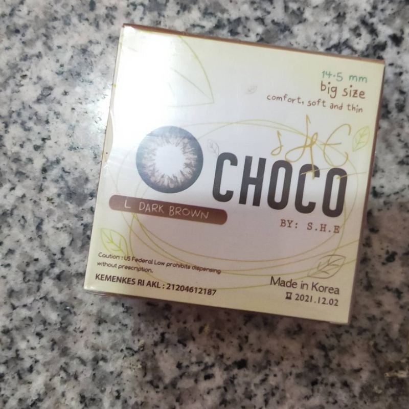 

Choco Softlens Korea Dark BrownMinus 3.5