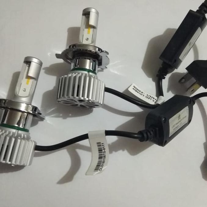 STAR SELLER LAMPU LED HEADLAMP MOBIL H4 4300K #6