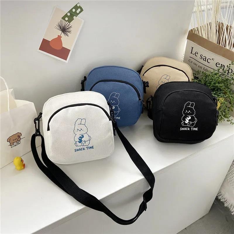 kids_storeofficial - Tas Selempang Mini Wanita Terbaru 2021 Kekinian Motif Carakter Snack Timer Korean Style Murah