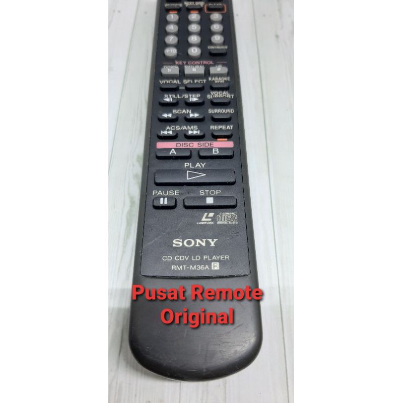 REMOTE REMOT LASER DISC SONY RMT-M36A ORIGINAL ASLI