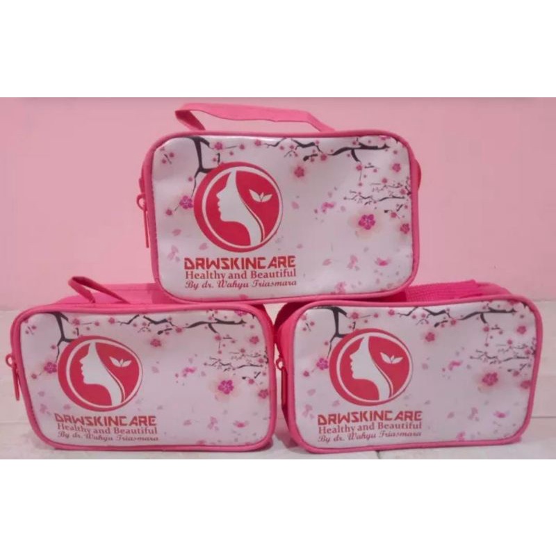 Tas Kotak Skincare Kosmetik, Tas Bidan, Tas Souvenir, Custom