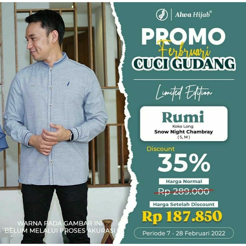 SALE ALWA HIJAB | KOKO DAD LONG RUMI
