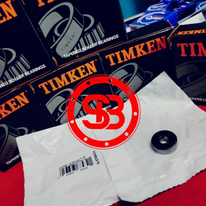 LAHER 608 2RS / 608 2RS C3 TIMKEN ORIGINAL MINIATUR BEARING