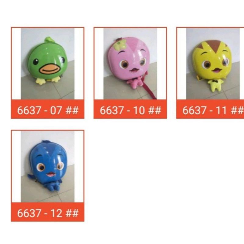 TAS IMPORT ANAK RANSEL HQ #6637 UNTUK ANAK 1-3 TH(TAS KODOK /TAS LUCU/TAS KEROPPI/TAS ANAK SEKOLAH).