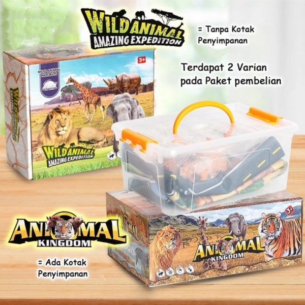 

Mainan Edukasi Anak of Animal World / Figurine Animal World - Animal Box Murah