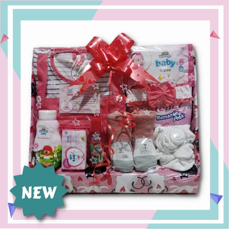 Parcel bayi perempuan / kado bayi / hadiah tengok bayi lengkap/jumbo