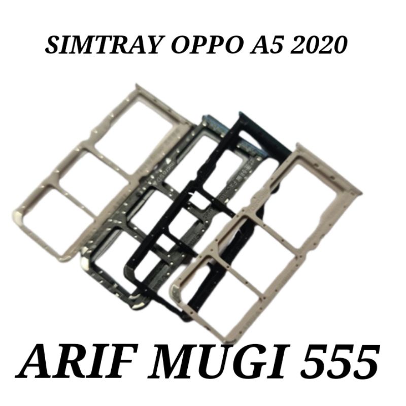 SIMTRAY SIMLOCK SLOT SIM TEMPAT KARTU OPPO A5 2020 ORIGINAL