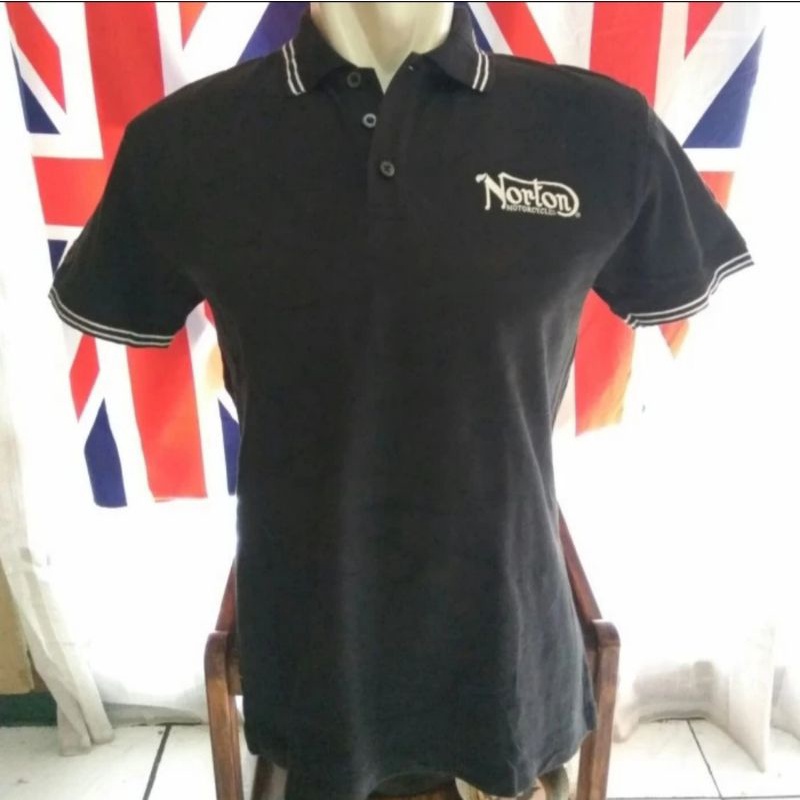 Polo Shirt NORTON Motorcycles Embordired