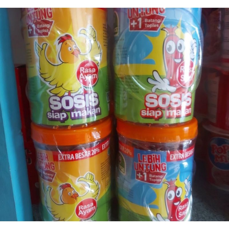 

So Nice Sosis Siap Makan isi 24 Extra 20% Rasa Ayam dan Sapi