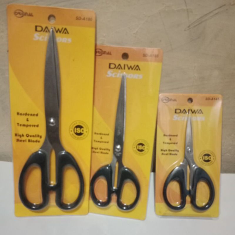 

gunting daiwa besar tanggung kecil Stock Ready Stores cod