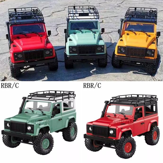 MOBIL RC ADVENTURE MN90 (RTR VERSION) MN D90 MN 90 REMOTE KONTROL - MERAH
