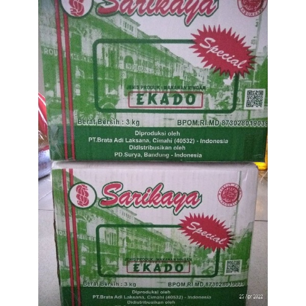 

3KG Ekado PD. Surya Sarikaya Best Seller Halal