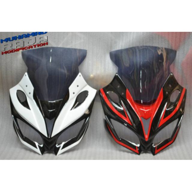Visor ninja 250 FI topeng ninja 250 modem ninja facelift VISOR NINJA 250 FI WINDSHIELD NINJA FI 250