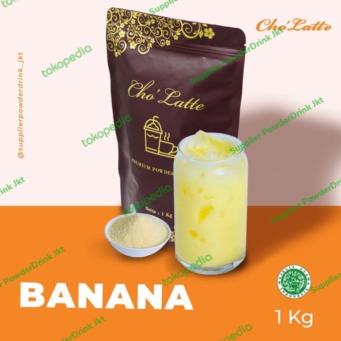 

DISKON - (BISA COD) BANANA POWDER CHOLATTE BUBUK MINUMAN RASA PISANG